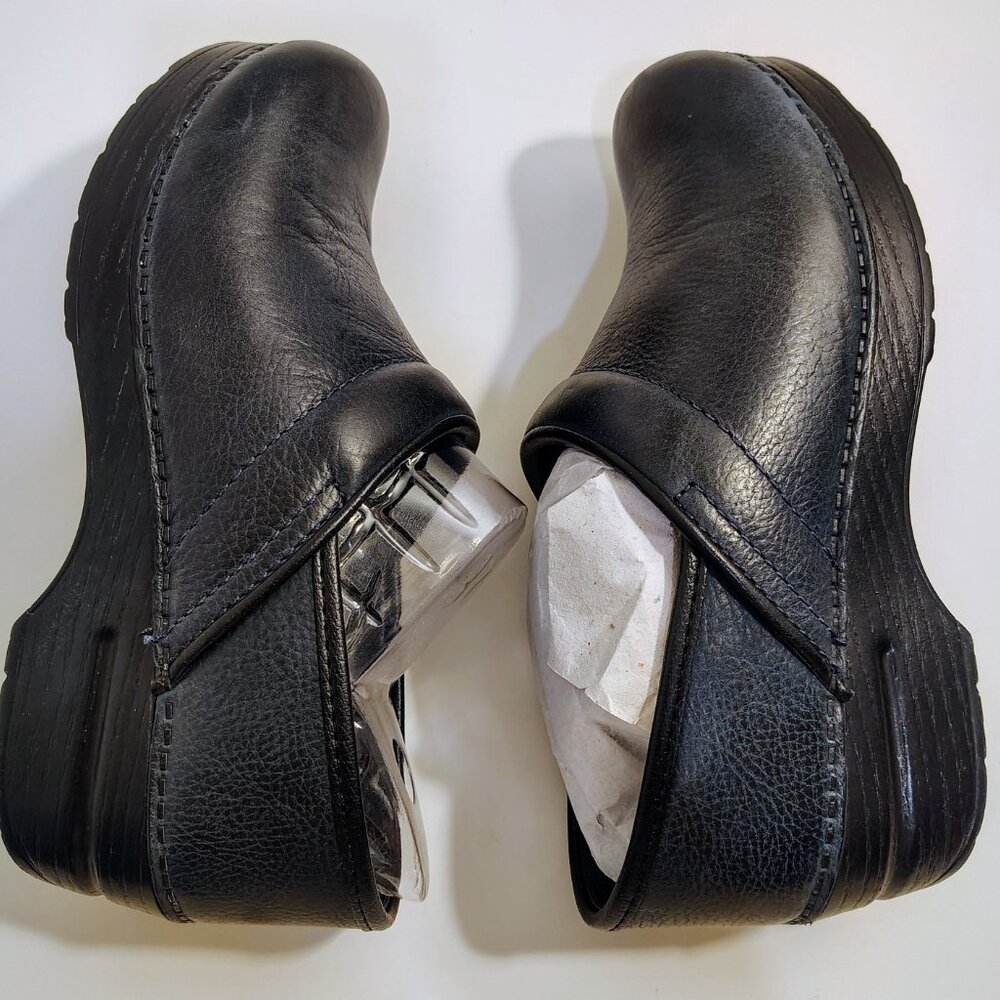 Dansko Professional Clog Burnished Nubuck Navy Size 37 (US Size 7) - Picture 5 of 7